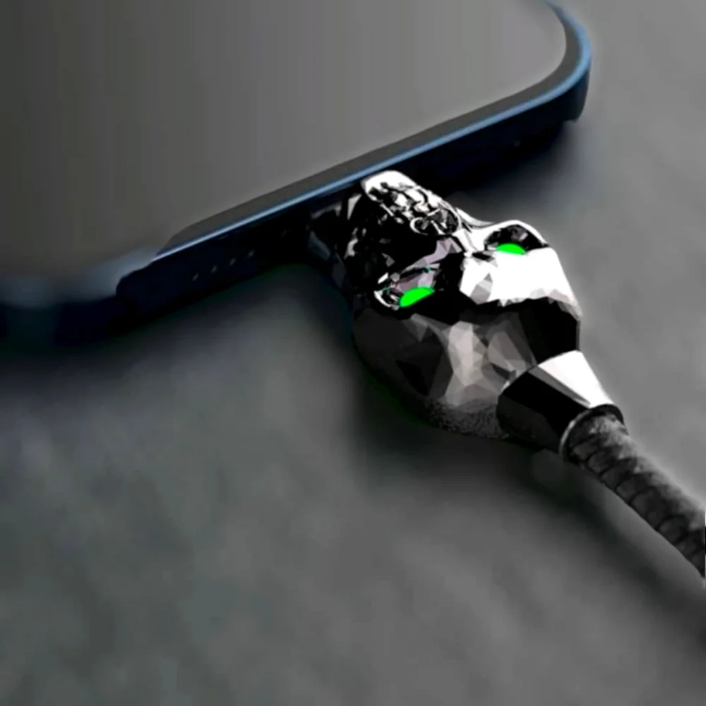 Skull Shape Data Cable